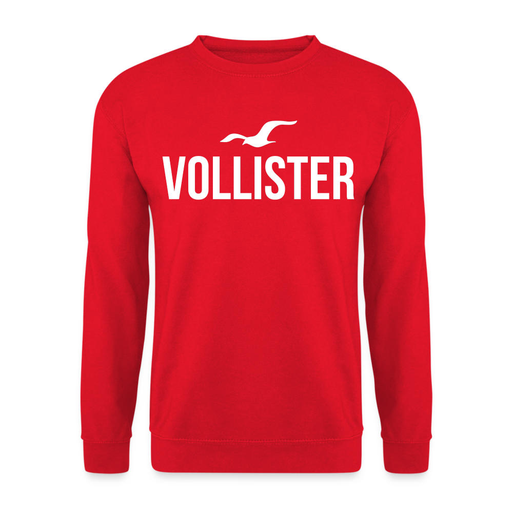 VOLLISTER - Unisex Pullover - Rot