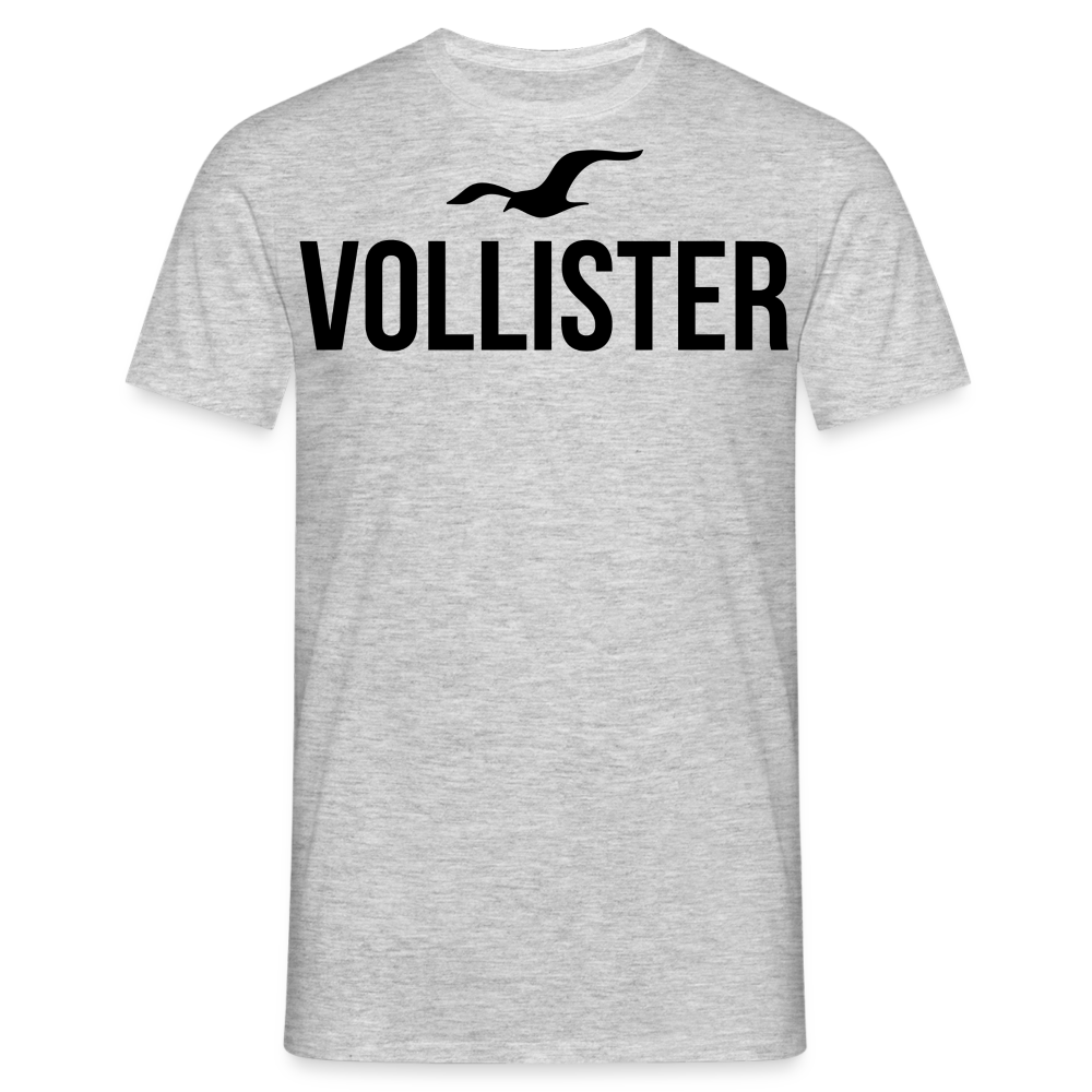 VOLLISTER - Herren T-Shirt - Grau meliert