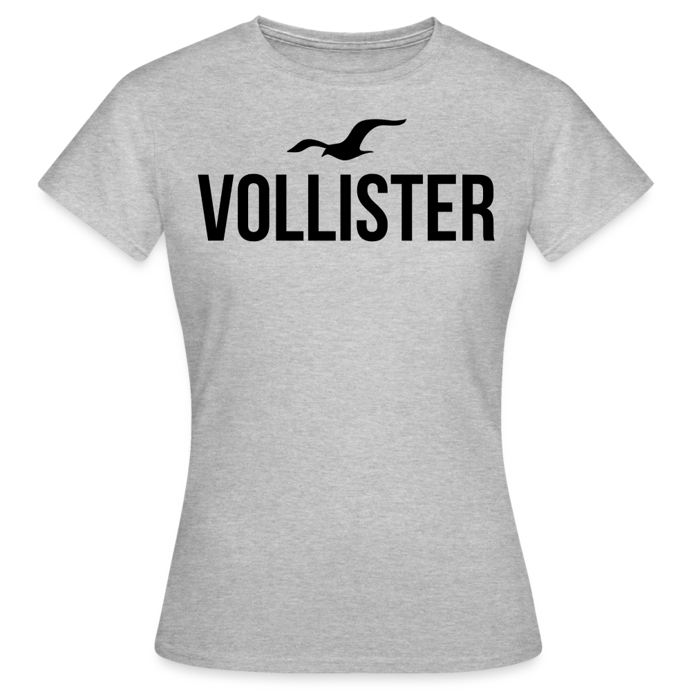 VOLLISTER - Damen T-Shirt - Grau meliert