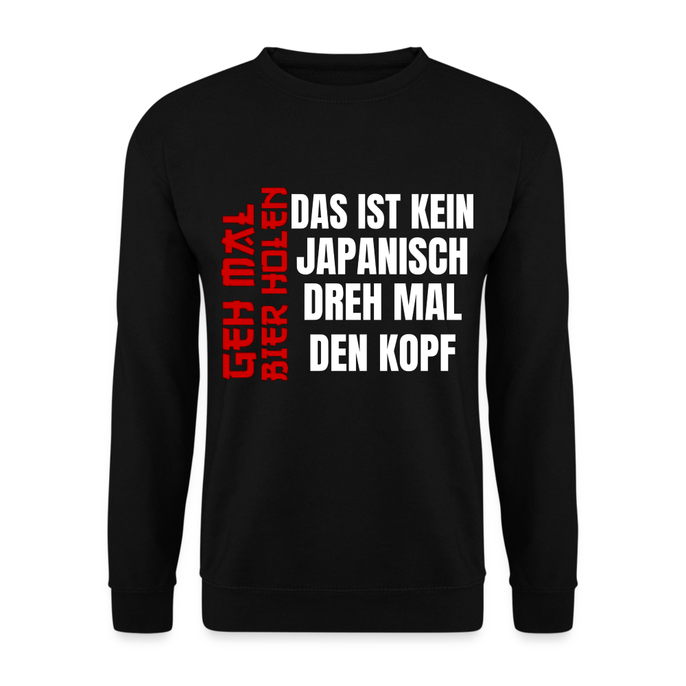 KEIN JAPANISCH - Unisex Pullover - Schwarz