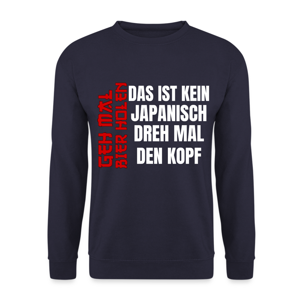 KEIN JAPANISCH - Unisex Pullover - Navy