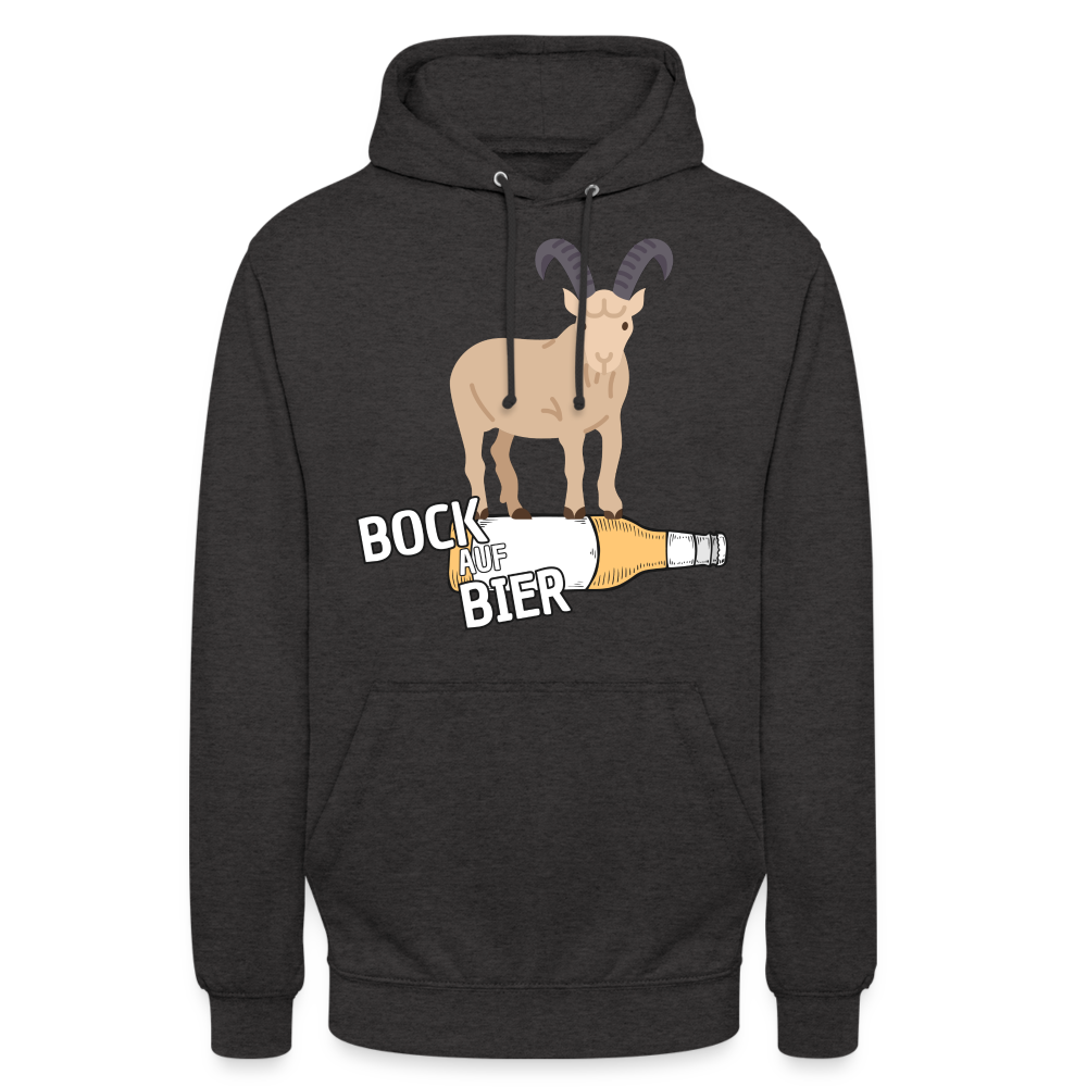 BOCK AUF BIER - Unisex Hoodie - Anthrazit