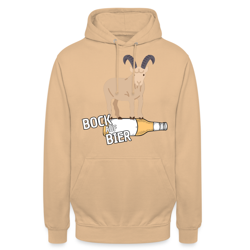 BOCK AUF BIER - Unisex Hoodie - Beige