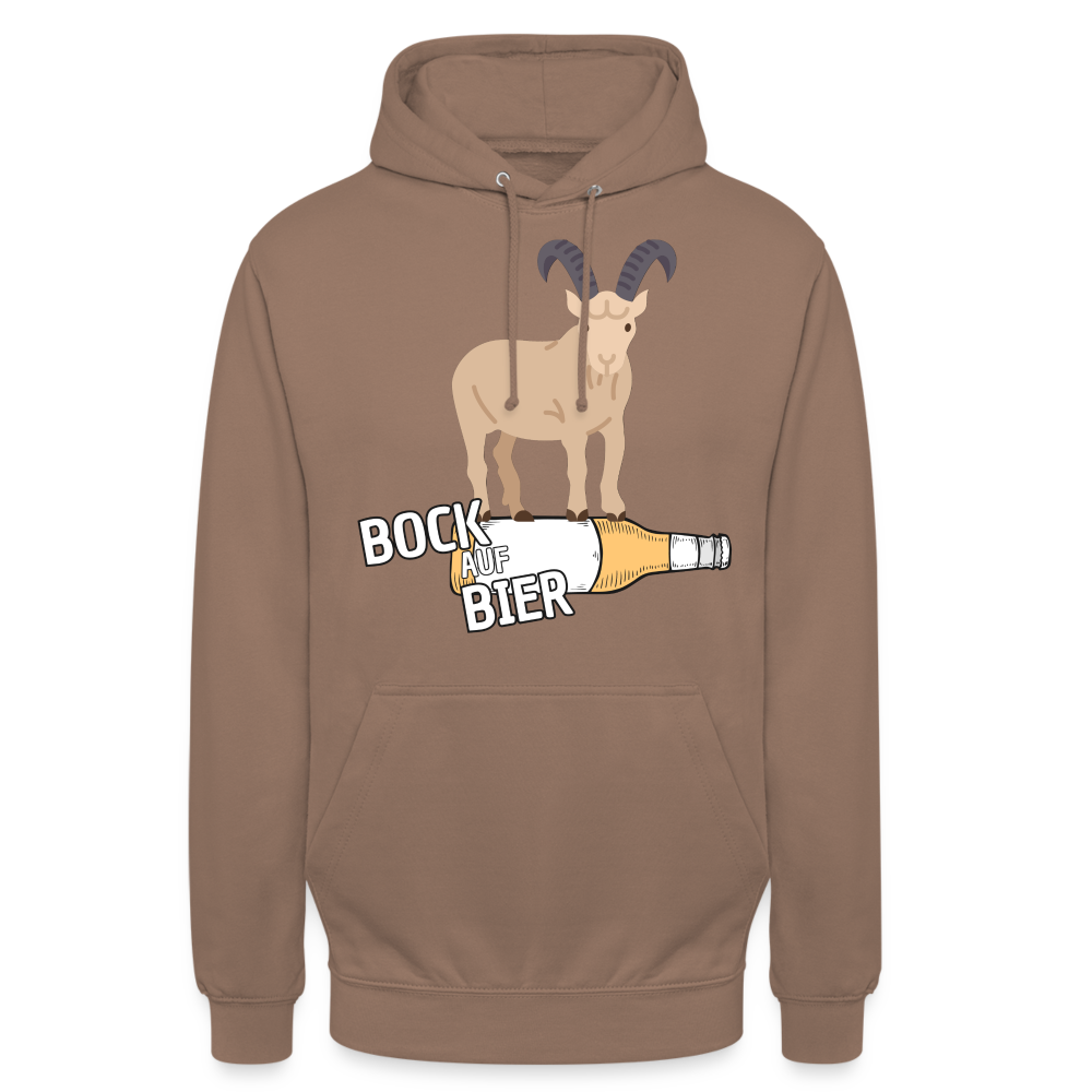 BOCK AUF BIER - Unisex Hoodie - Mokka