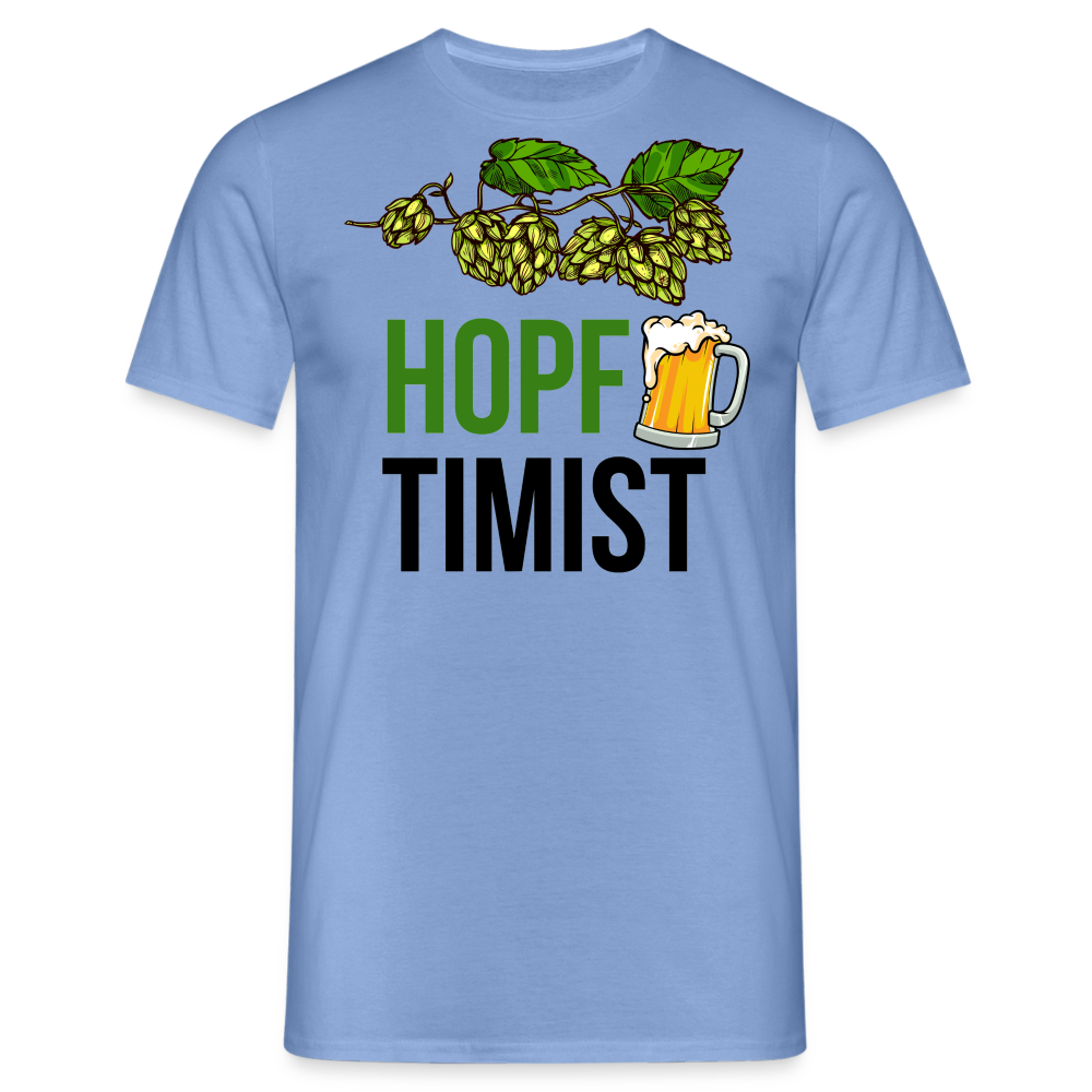 HOPFTIMIST - Herren T-Shirt - carolina blue