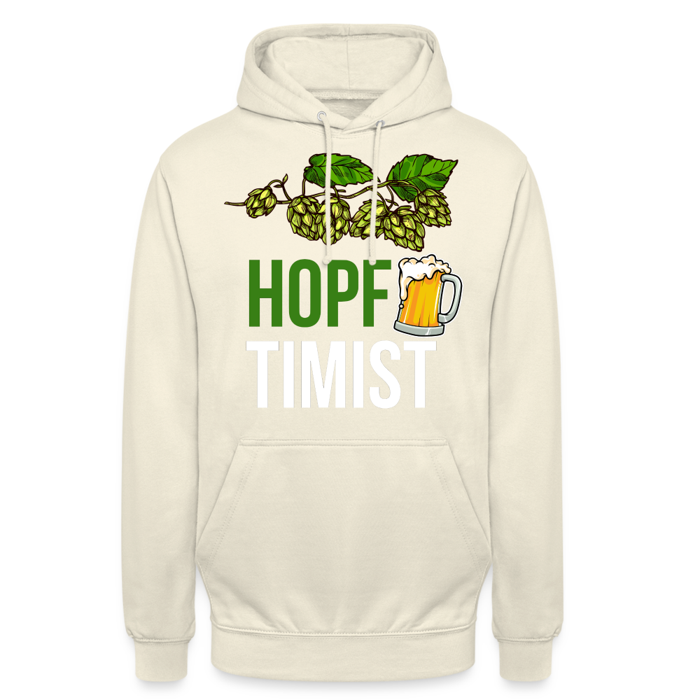 HOPFTIMIST - Unisex Hoodie - Vanille-Milchshake