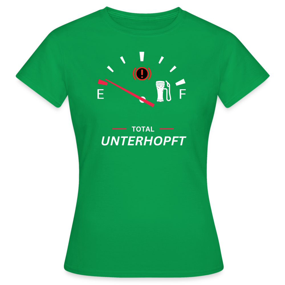 UNTERHOPFT - Damen T-Shirt - Kelly Green