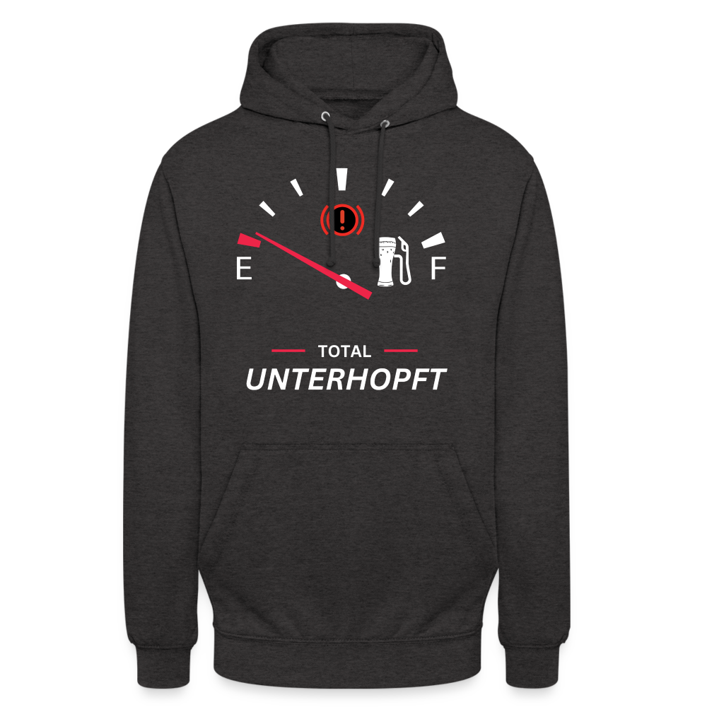 UNTERHOPFT - Unisex Hoodie - Anthrazit