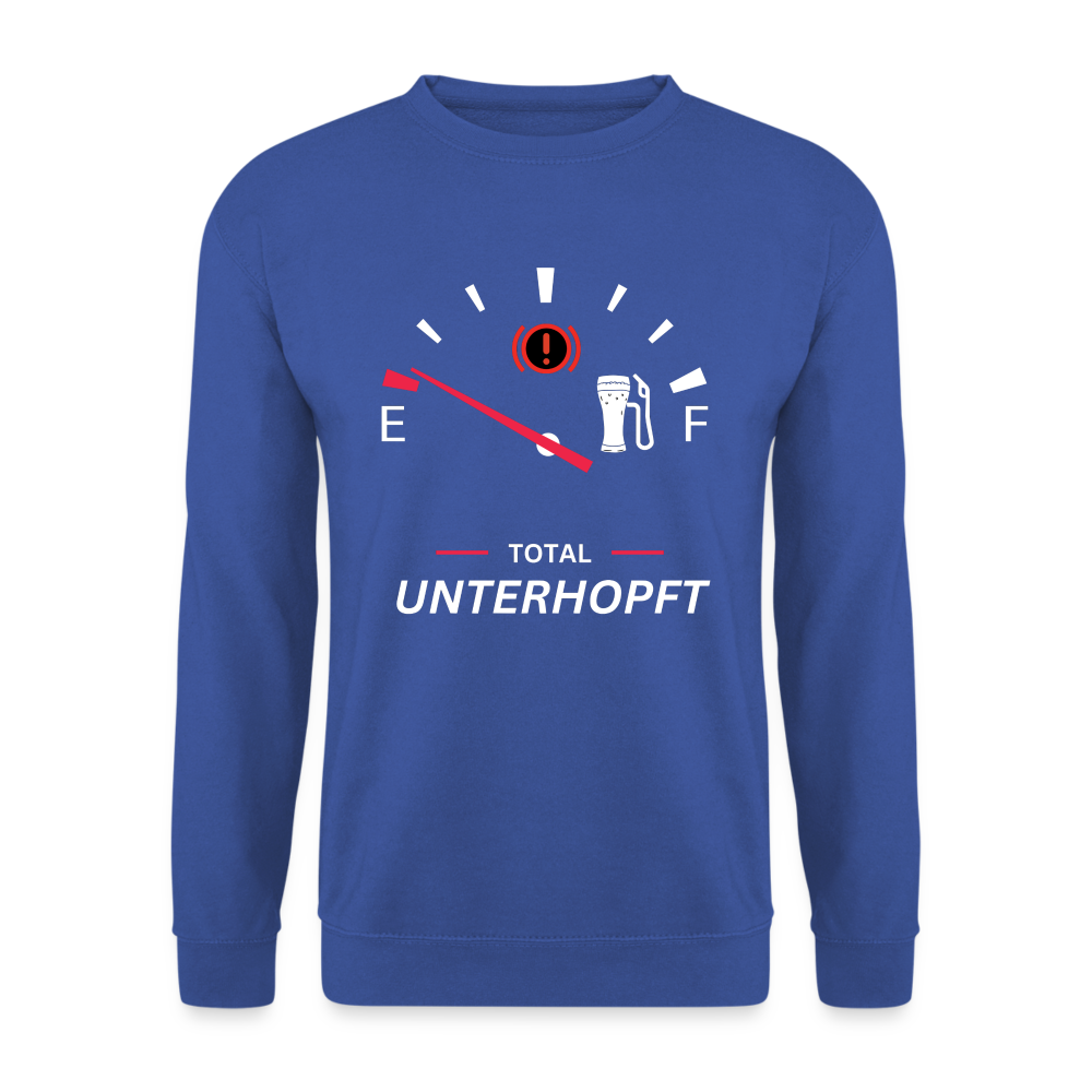 UNTERHOPFT - Unisex Pullover - Royalblau