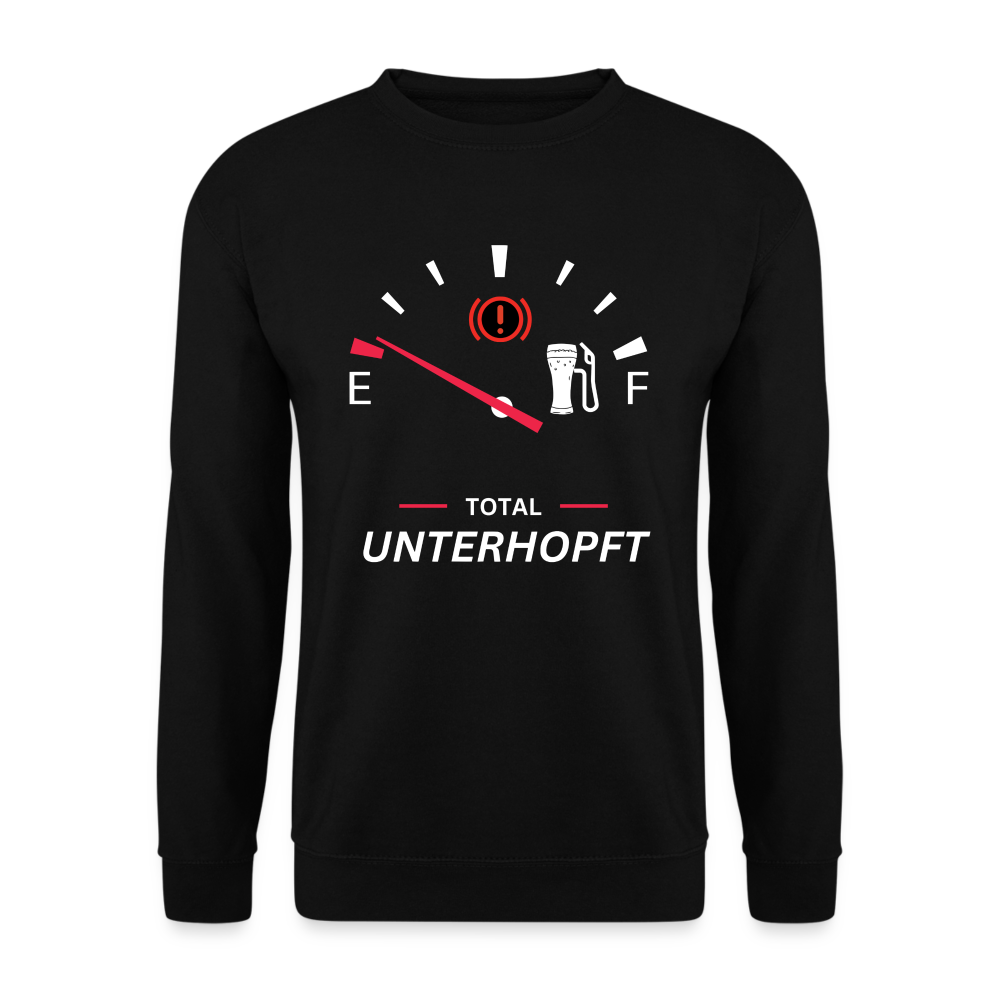 UNTERHOPFT - Unisex Pullover - Schwarz