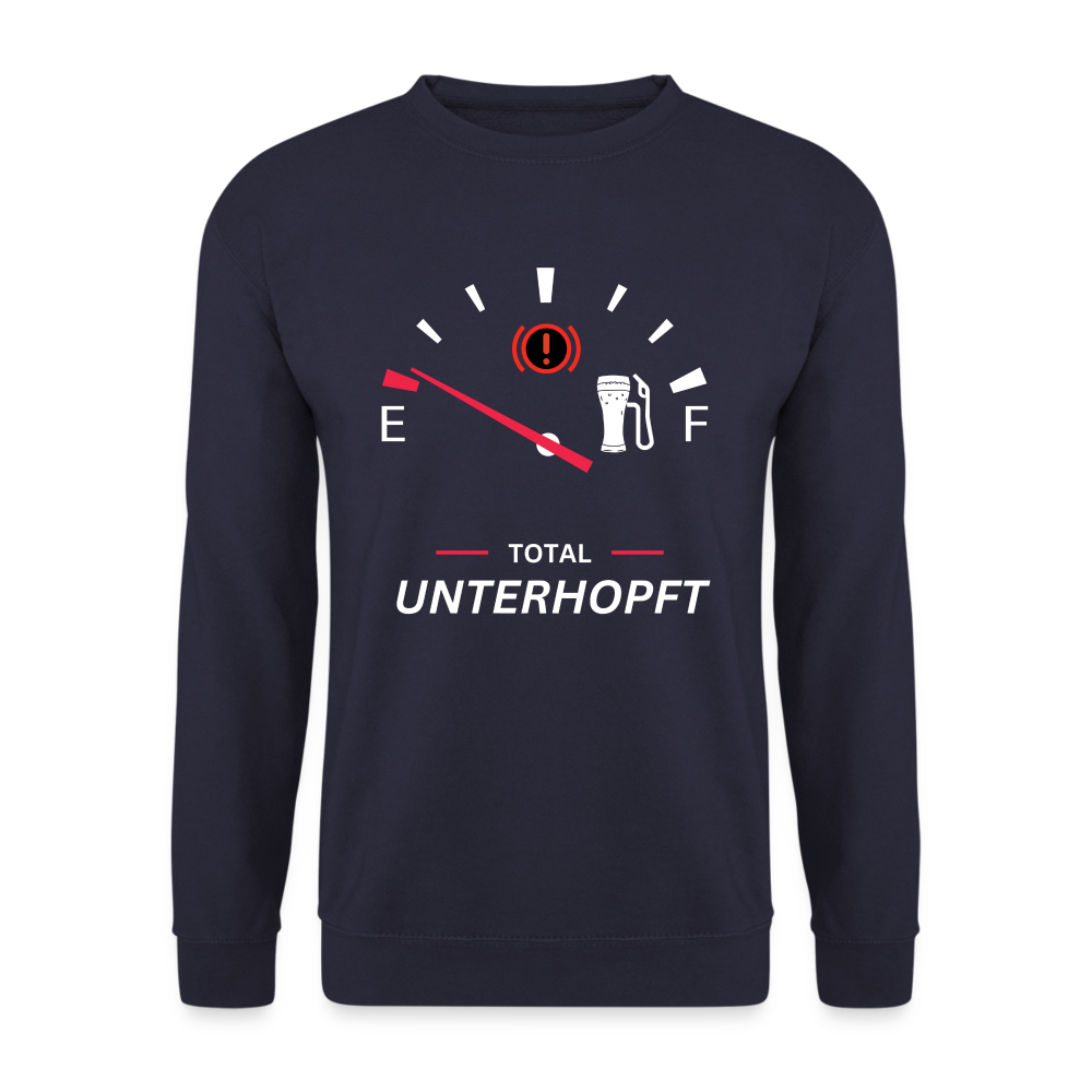 UNTERHOPFT - Unisex Pullover - Navy