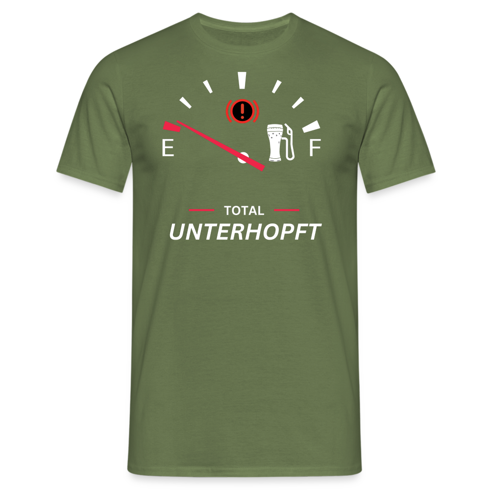 UNTERHOPFT - Herren T-Shirt - Militärgrün