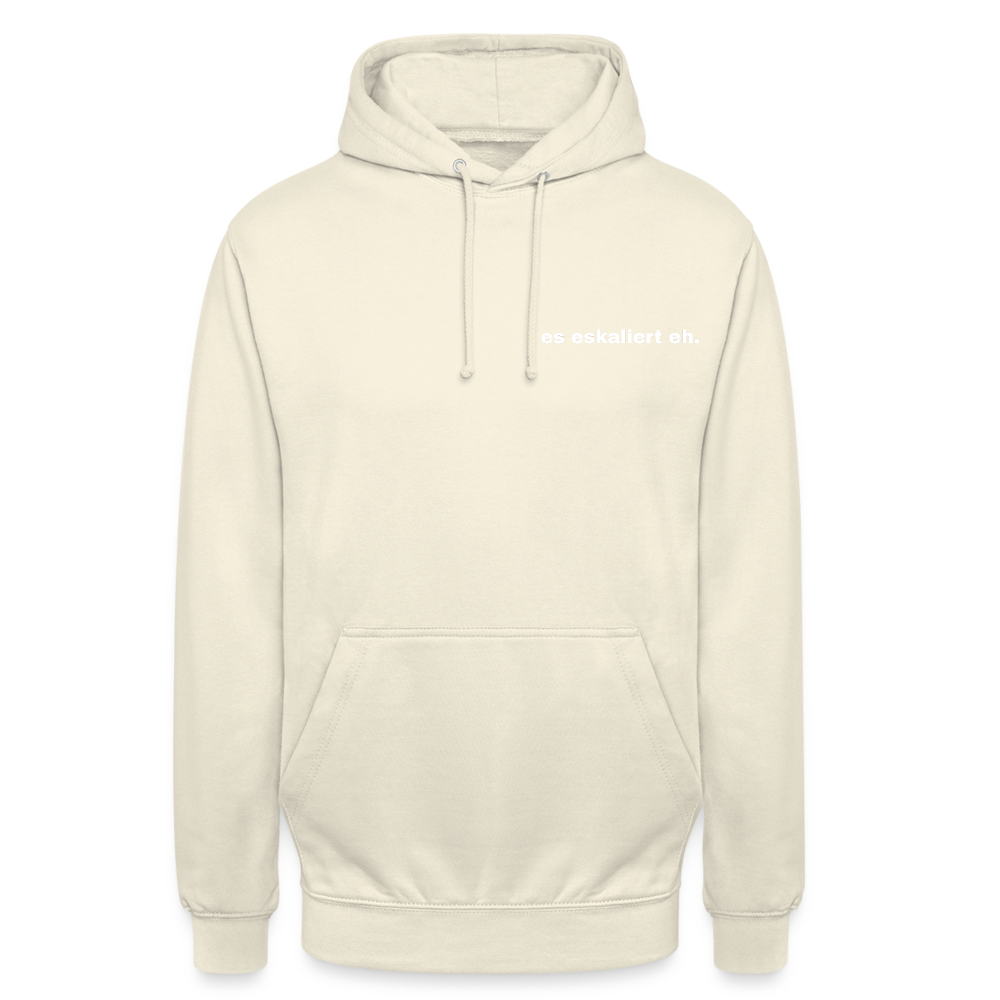 ES ESKALIERT EH - Unisex Hoodie - Vanille-Milchshake