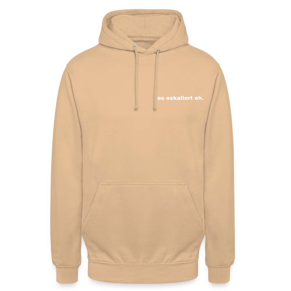 ES ESKALIERT EH - Unisex Hoodie - Beige