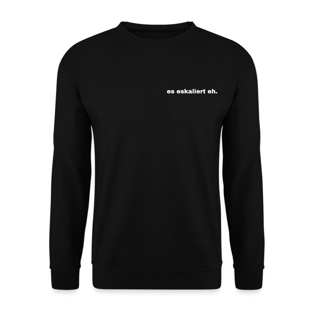 ES ESKALIERT EH - Unisex Pullover - Schwarz