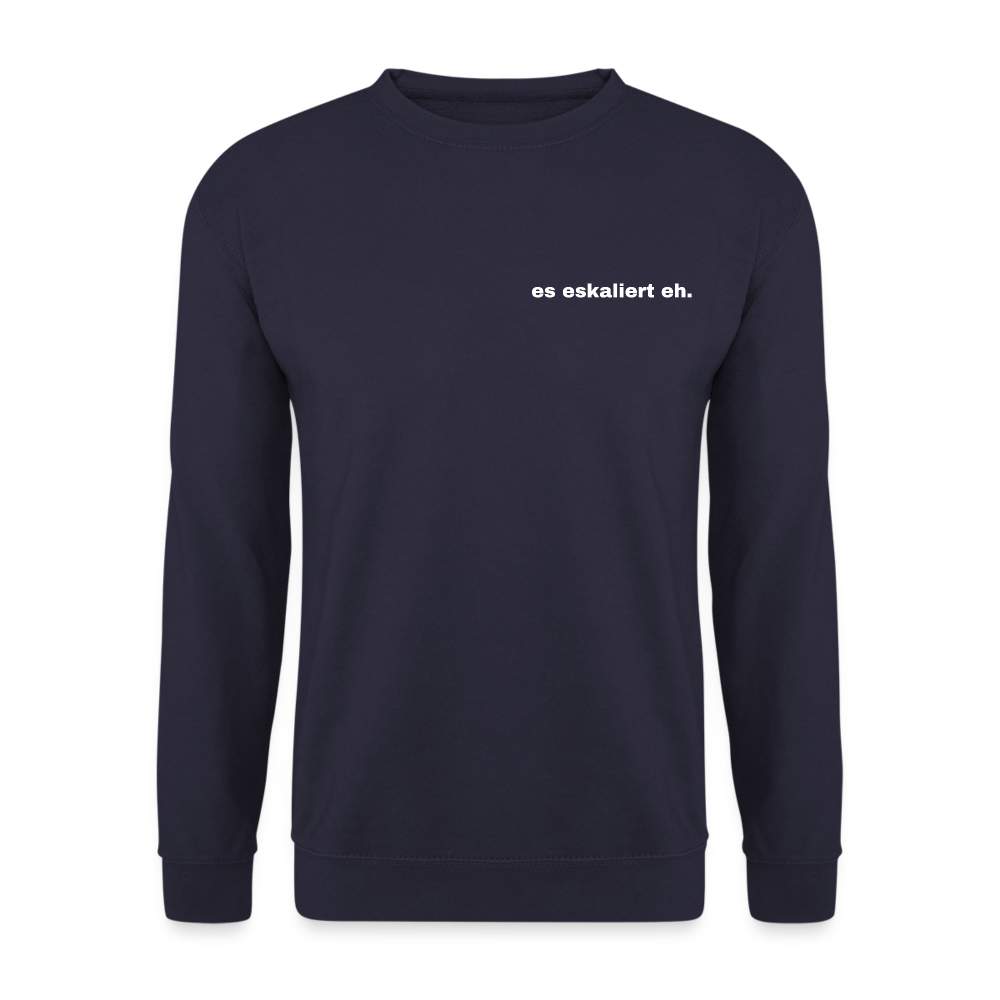 ES ESKALIERT EH - Unisex Pullover - Navy