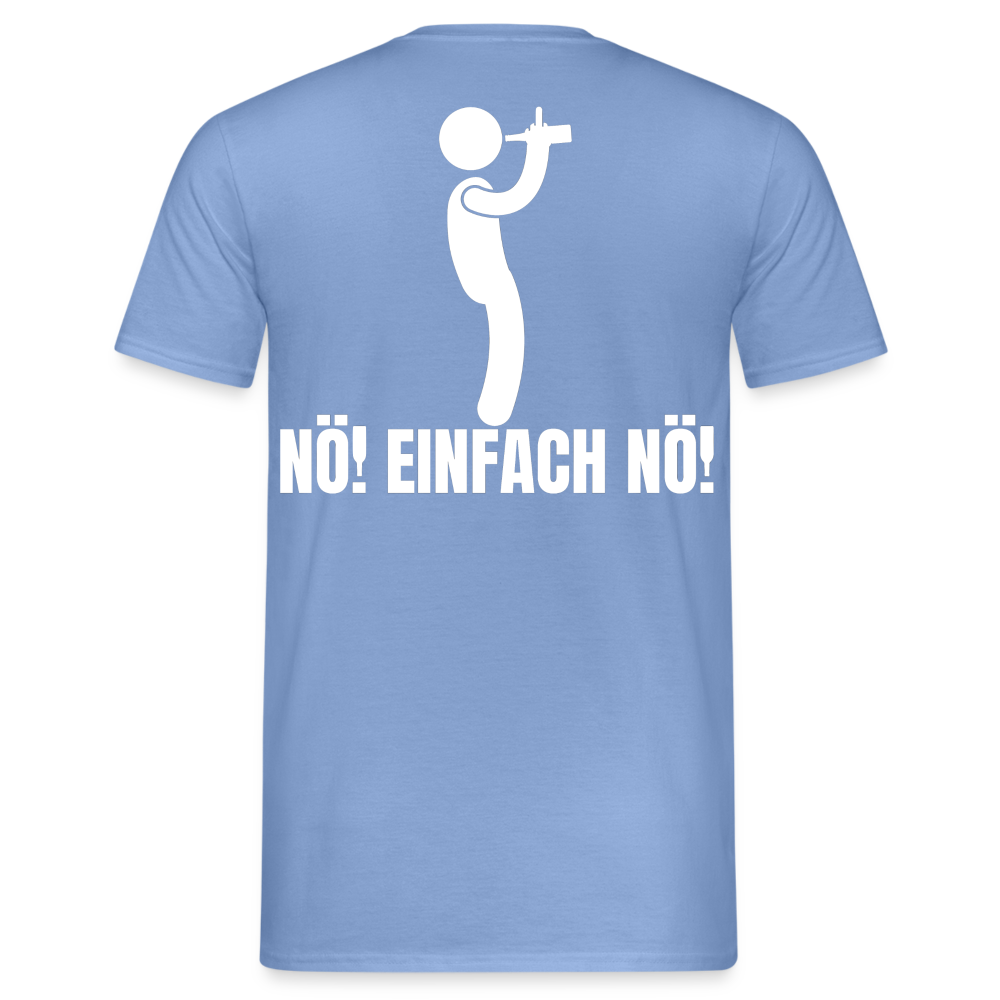 NÖ EINFACH NÖ - Herren T-Shirt - carolina blue