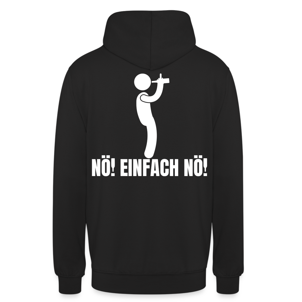 NÖ EINFACH NÖ - Unisex Hoodie - Schwarz