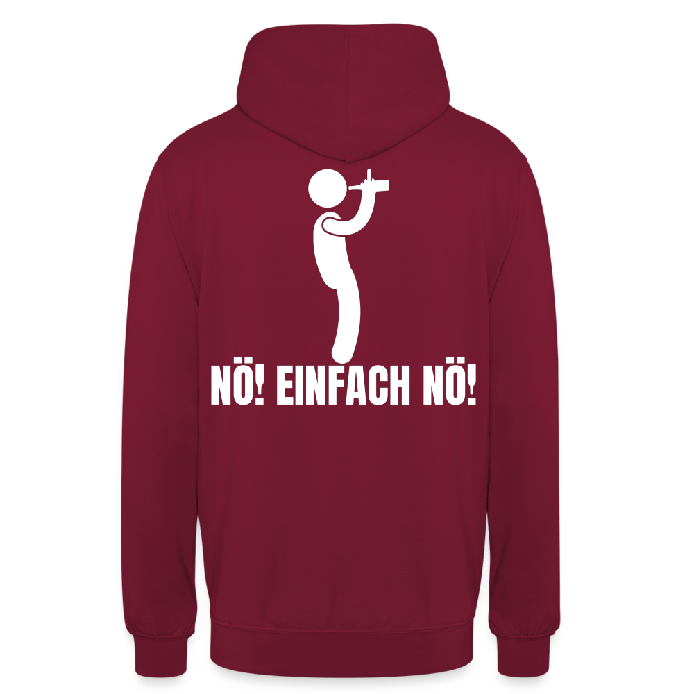 NÖ EINFACH NÖ - Unisex Hoodie - Bordeaux