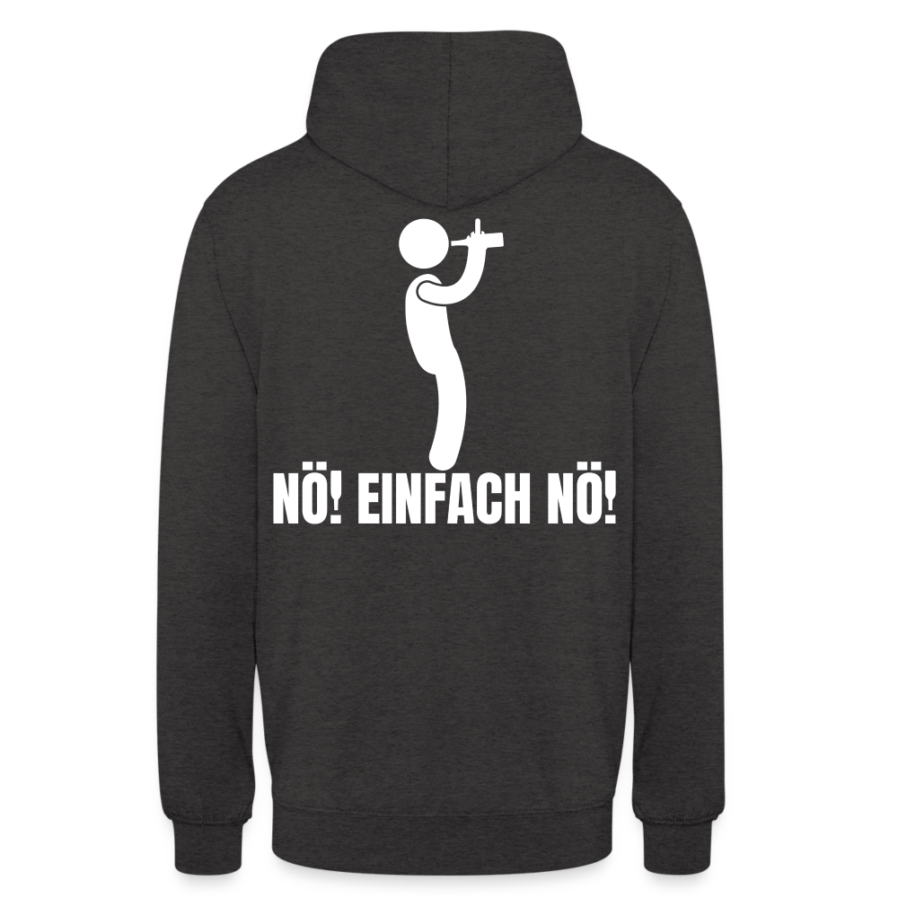 NÖ EINFACH NÖ - Unisex Hoodie - Anthrazit