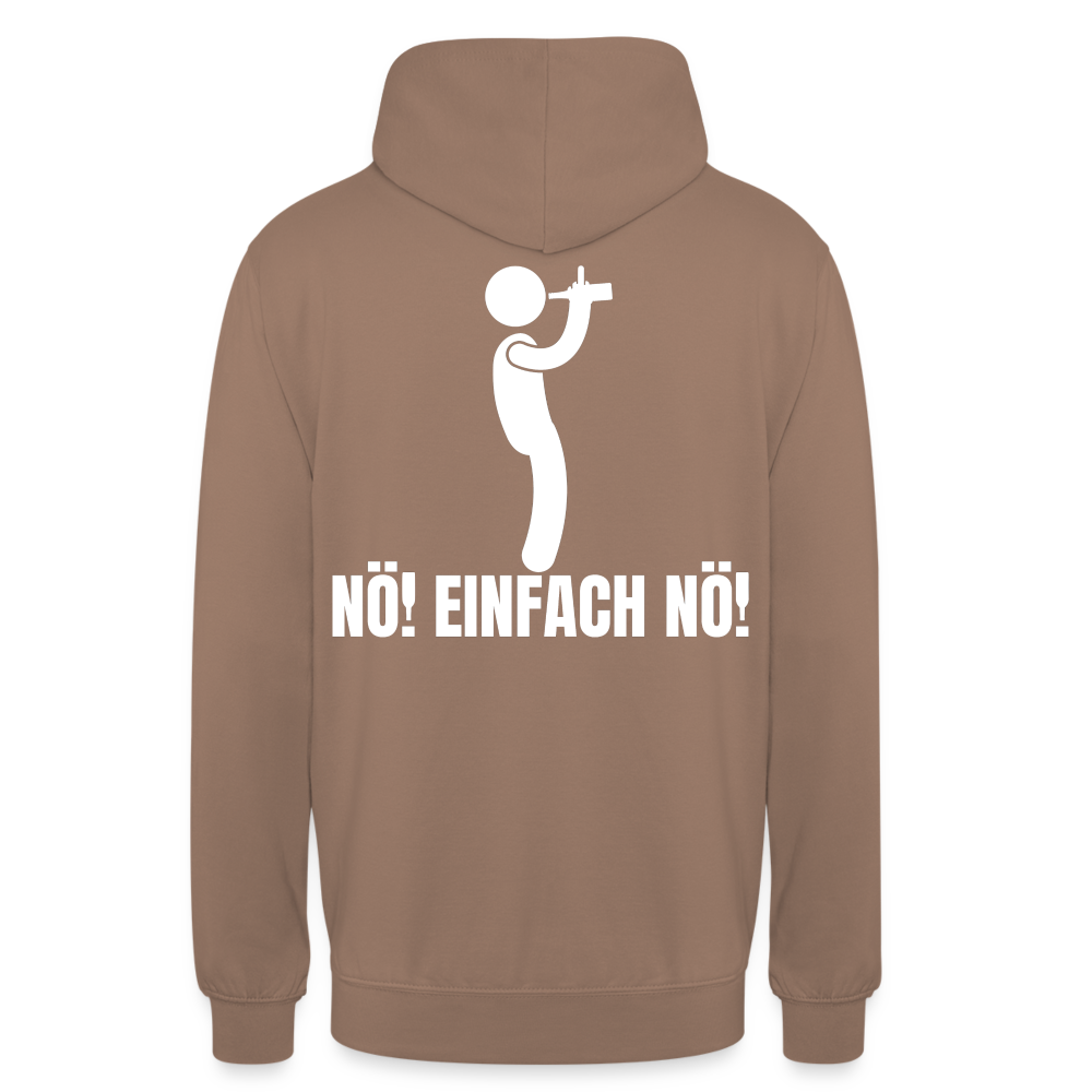 NÖ EINFACH NÖ - Unisex Hoodie - Mokka