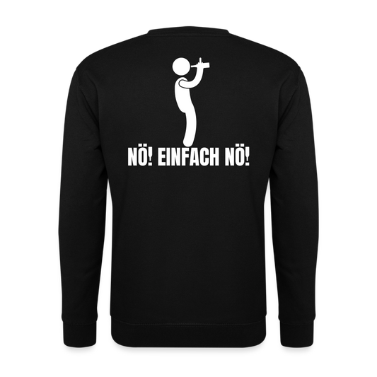 NÖ EINFACH NÖ - Unisex Pullover - Schwarz