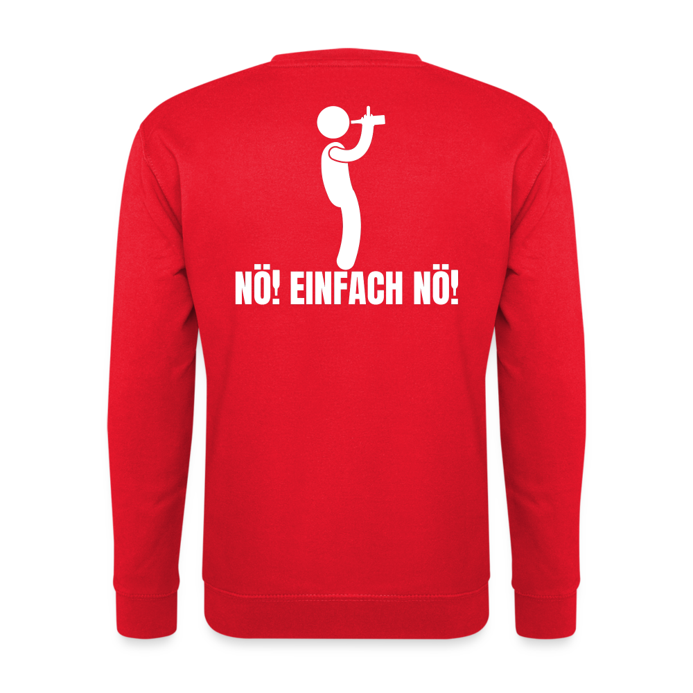 NÖ EINFACH NÖ - Unisex Pullover - Rot