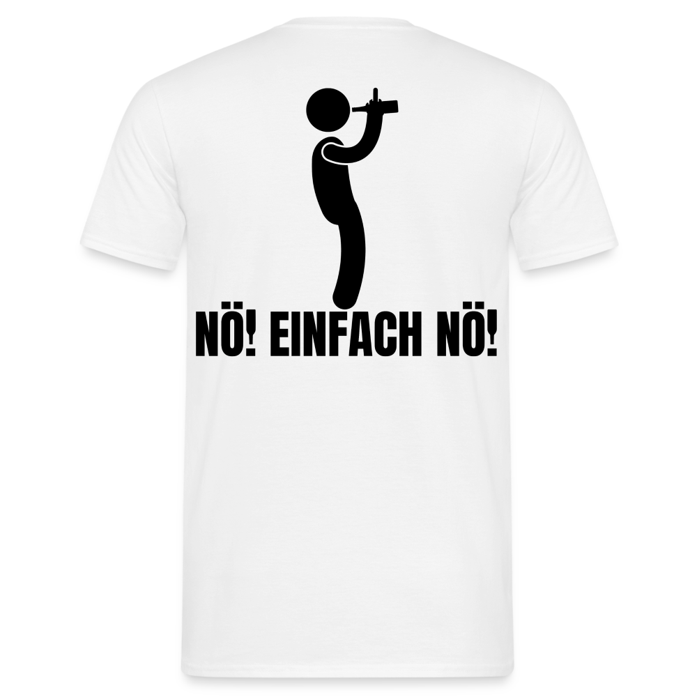 NÖ EINFACH NÖ - Herren T-Shirt - weiß