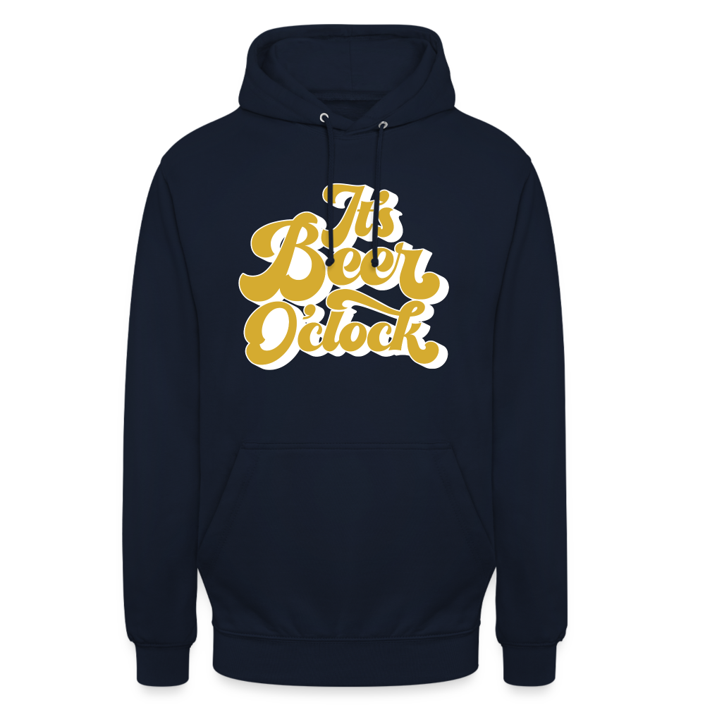 IT`S BEER O`CLOCK - Unisex Hoodie - Navy