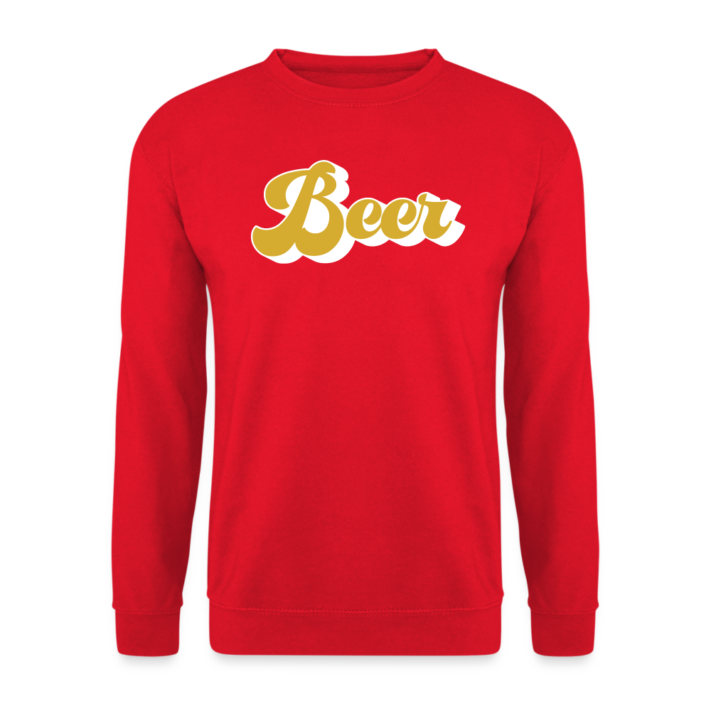 BEER - Unisex Pullover - Rot