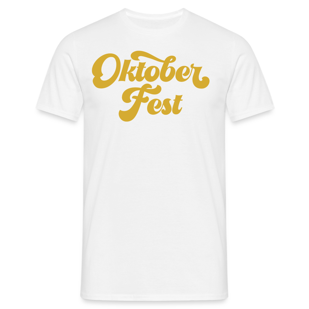 OKTOBERFEST - Herren T-Shirt - weiß