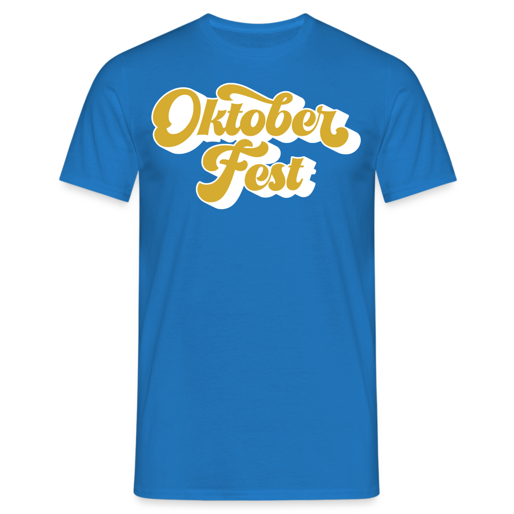 OKTOBERFEST - Herren T-Shirt - Royalblau