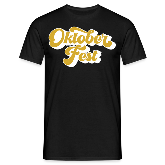 OKTOBERFEST - Herren T-Shirt - Schwarz