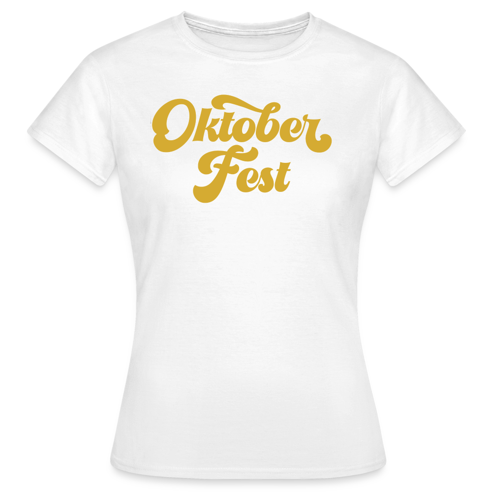 OKTOBERFEST - Damen T-Shirt - weiß