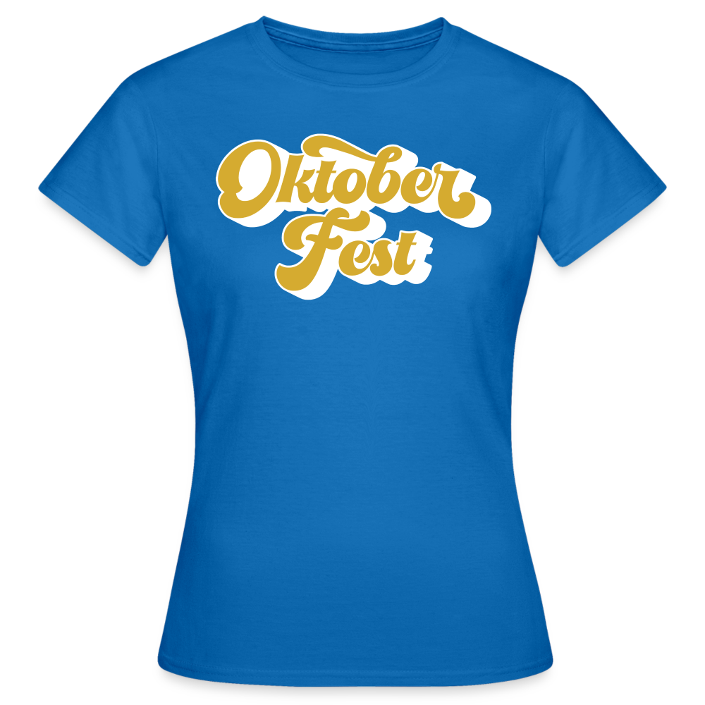 OKTOBERFEST - Damen T-Shirt - Royalblau