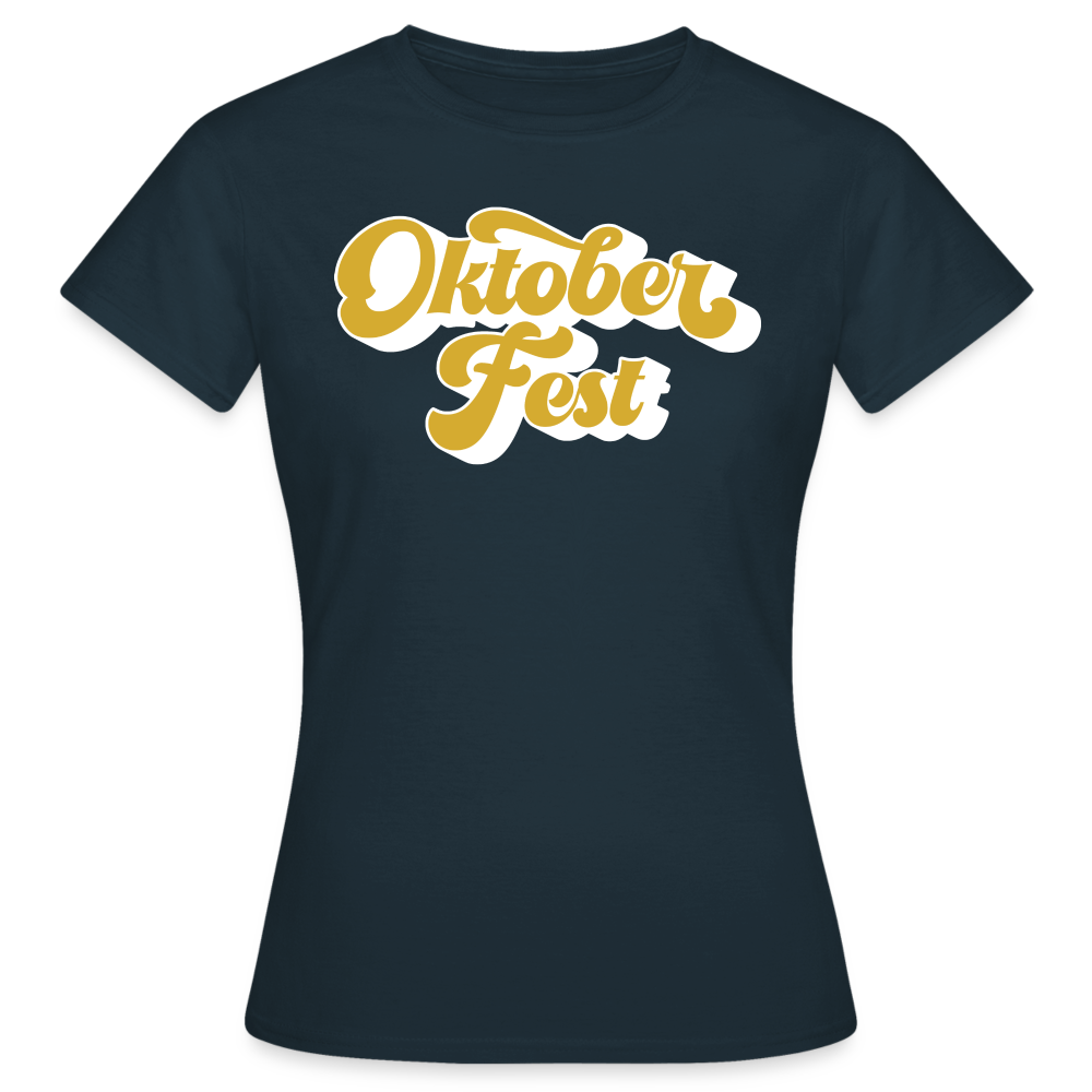 OKTOBERFEST - Damen T-Shirt - Navy