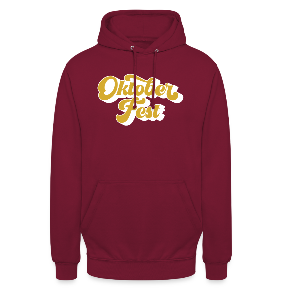 OKTOBERFEST - Unisex Hoodie - Bordeaux