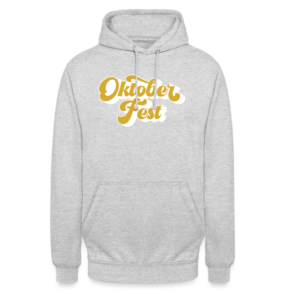 OKTOBERFEST - Unisex Hoodie - Hellgrau meliert