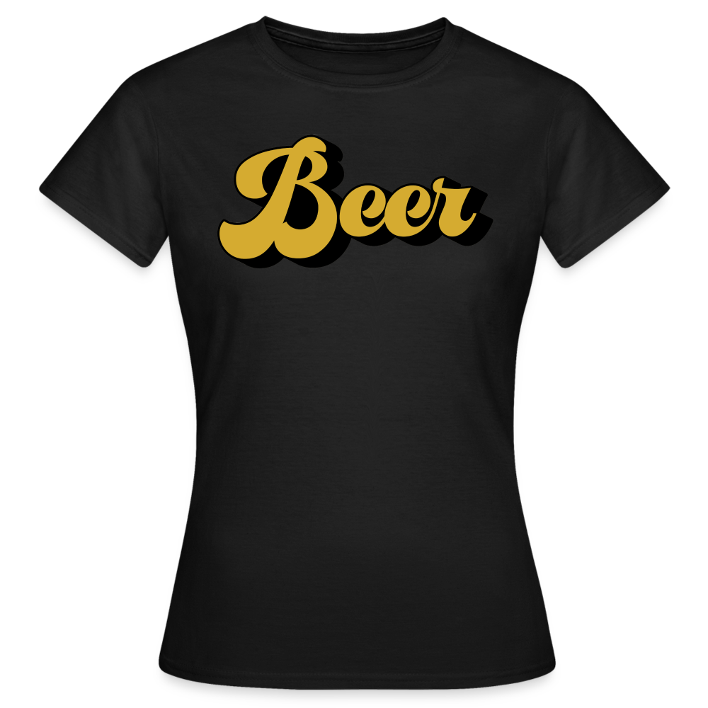 BEER - Damen T-Shirt - Schwarz