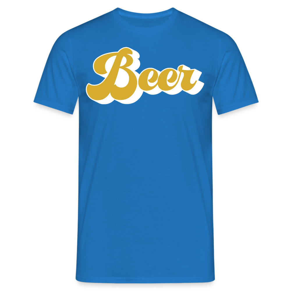 BEER - Herren T-Shirt - Royalblau