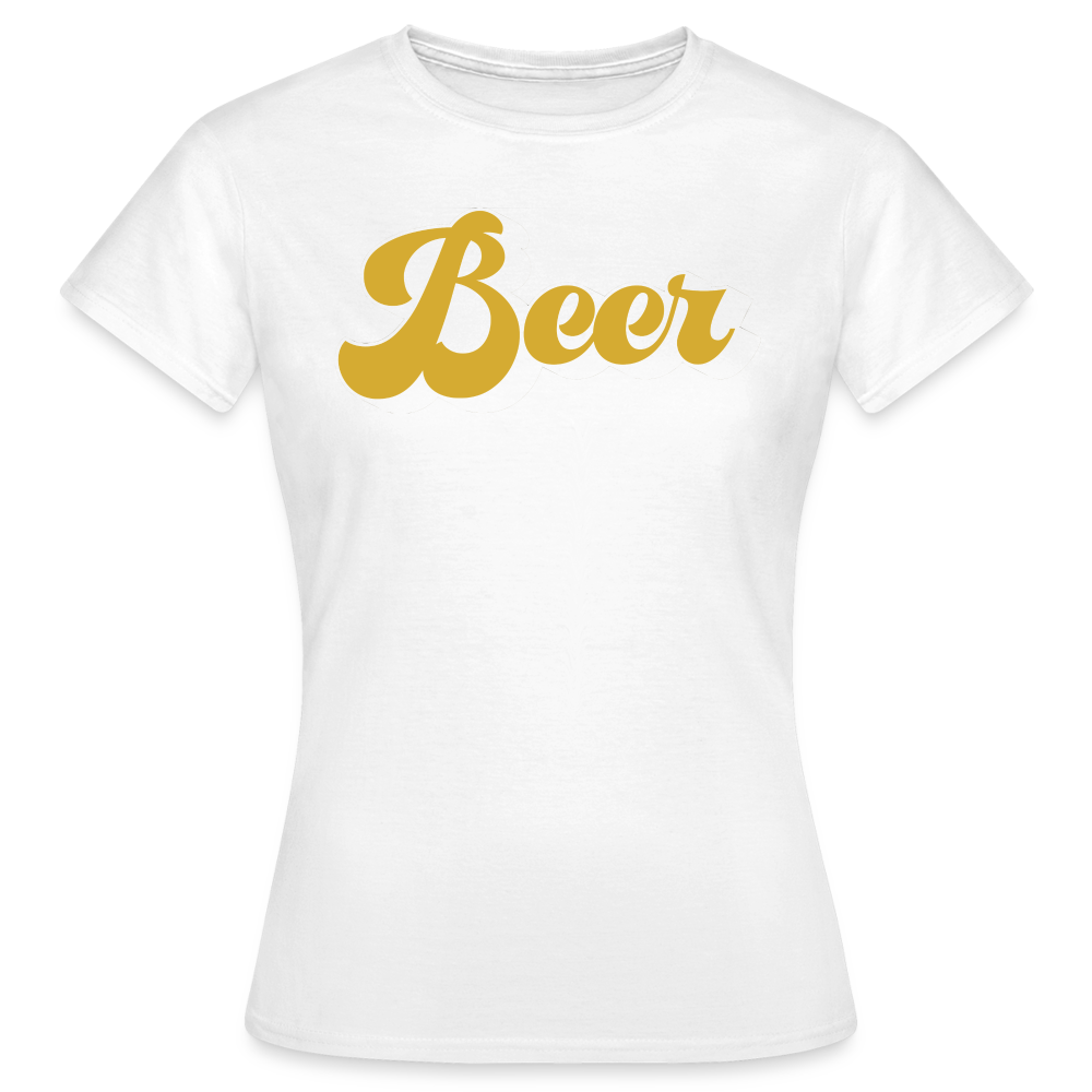 BEER - Damen T-Shirt - weiß