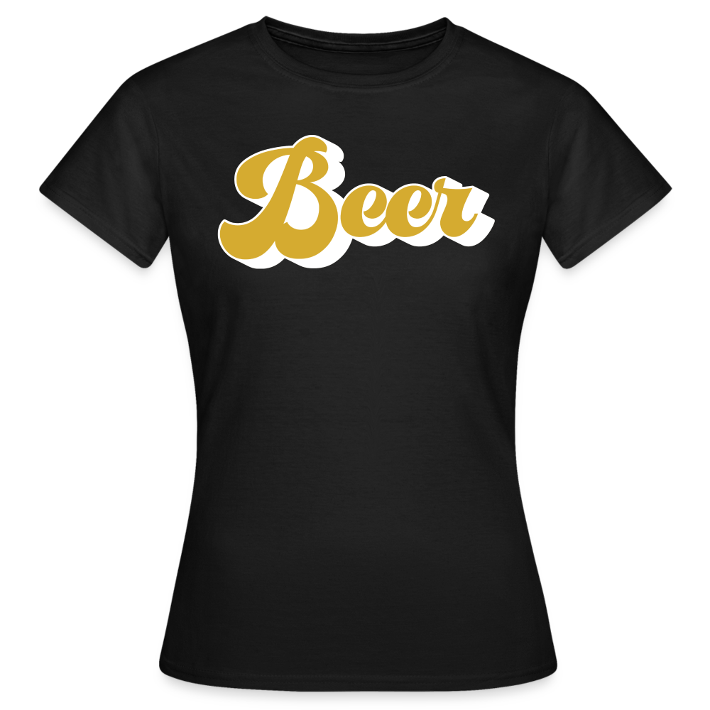 BEER - Damen T-Shirt - Schwarz