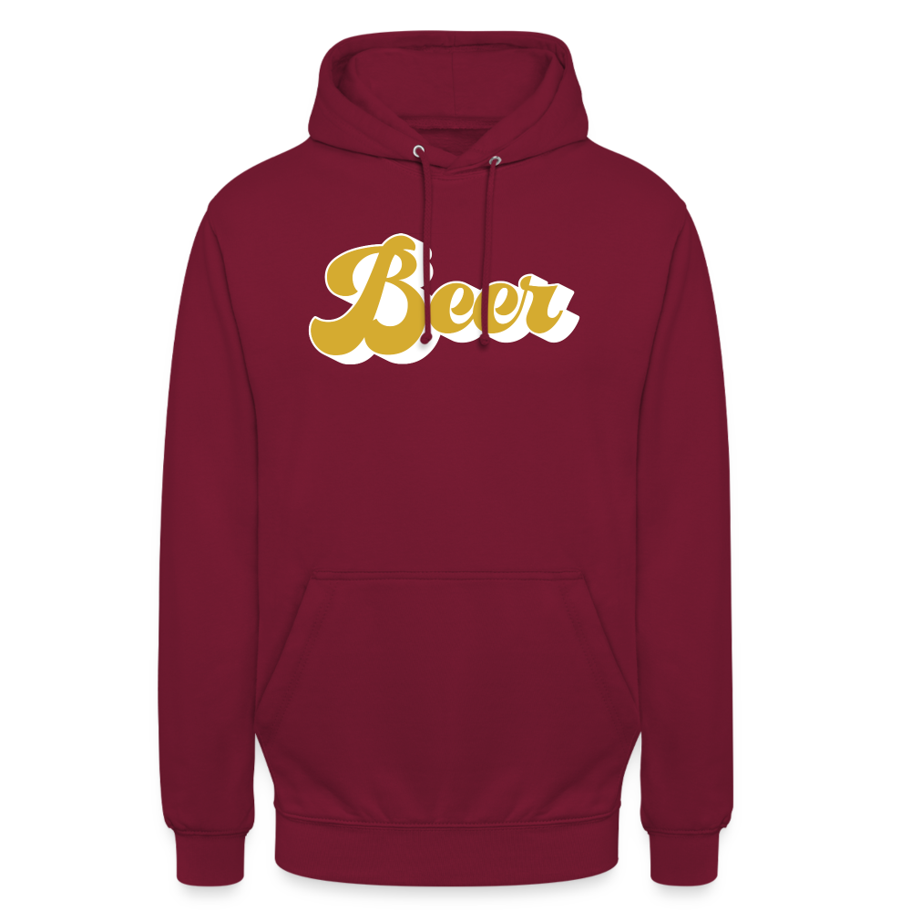 BEER - Unisex Hoodie - Bordeaux