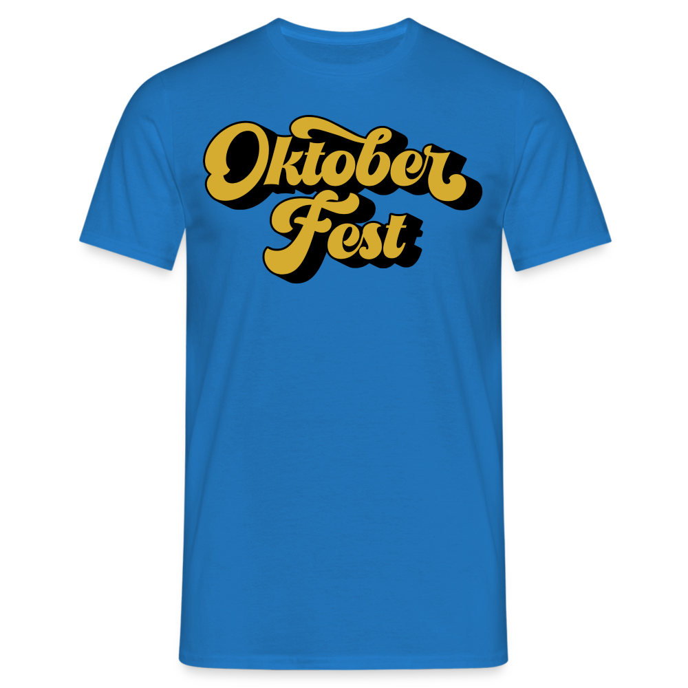 OKTOBERFEST - Herren T-Shirt - Royalblau