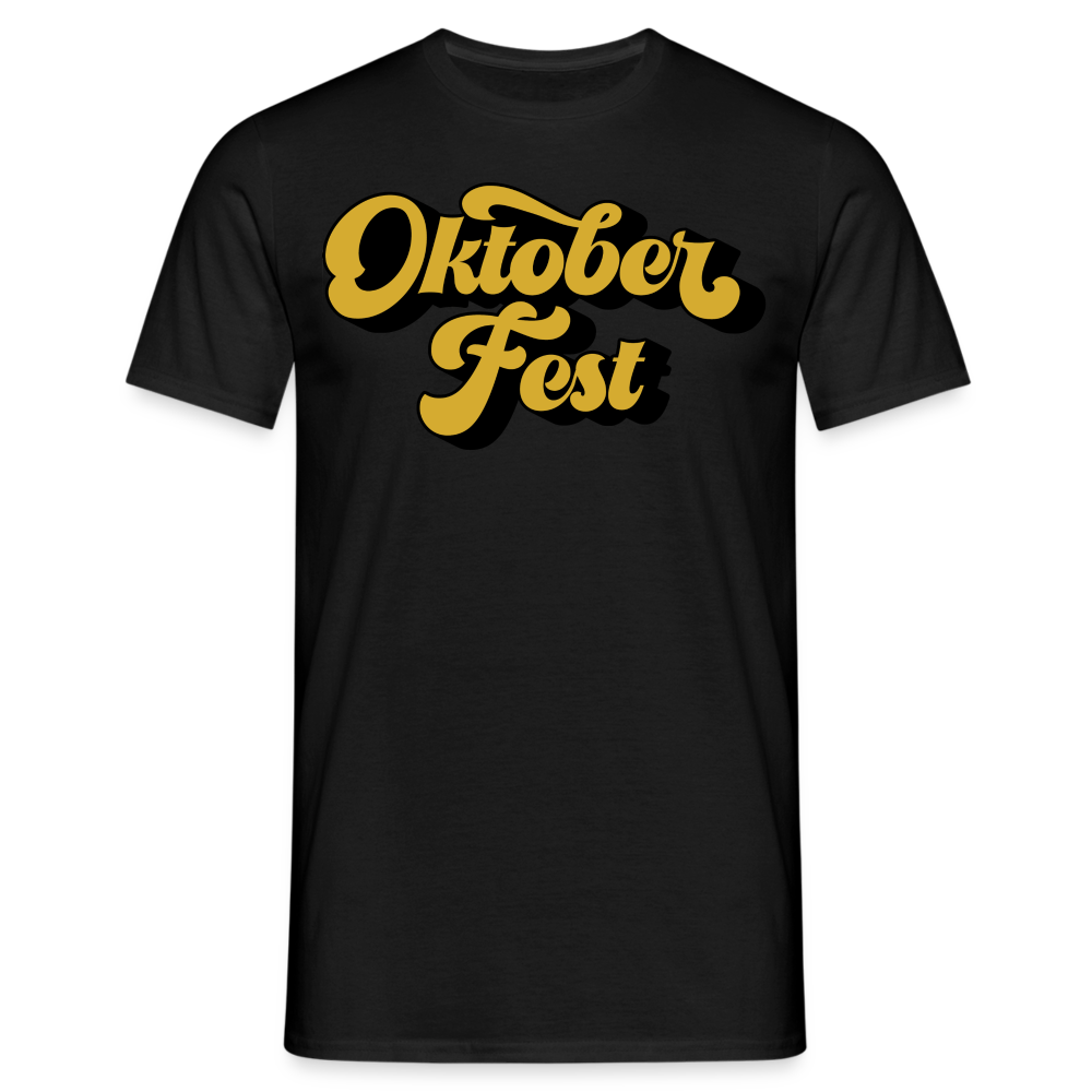 OKTOBERFEST - Herren T-Shirt - Schwarz