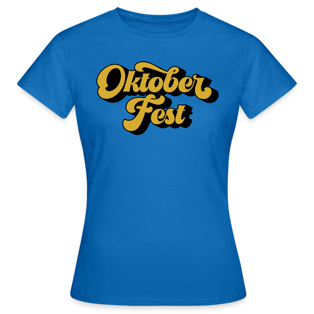 OKTOBERFEST - Damen T-Shirt - Royalblau