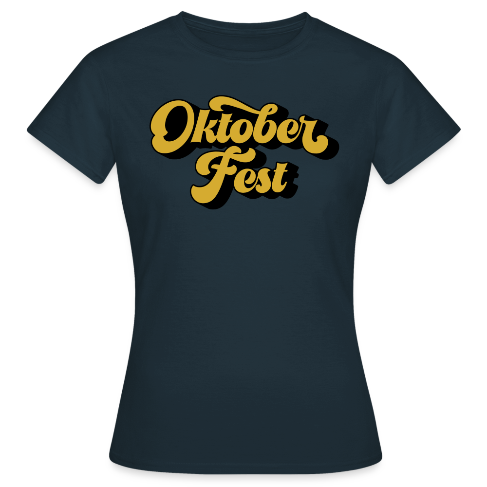 OKTOBERFEST - Damen T-Shirt - Navy