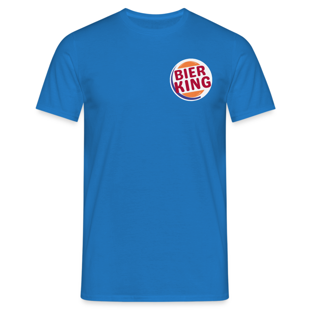 BIER KING - Herren T-Shirt - Royalblau