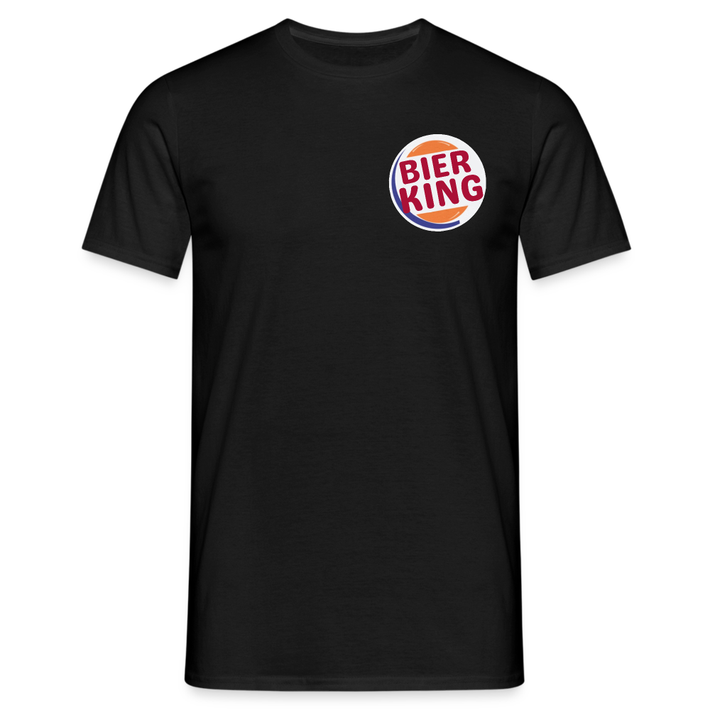 BIER KING - Herren T-Shirt - Schwarz