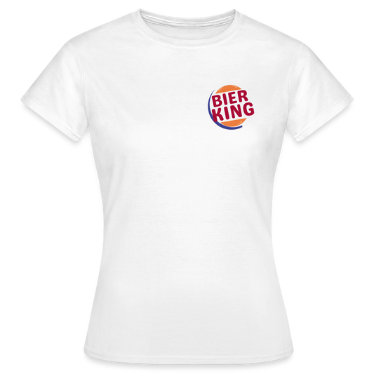 BIER KING - Damen T-Shirt - weiß